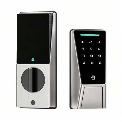 Smart Palm Recognition Door Lock with WiFi, Keyless Entry, Auto Lock & Weatherproof Design