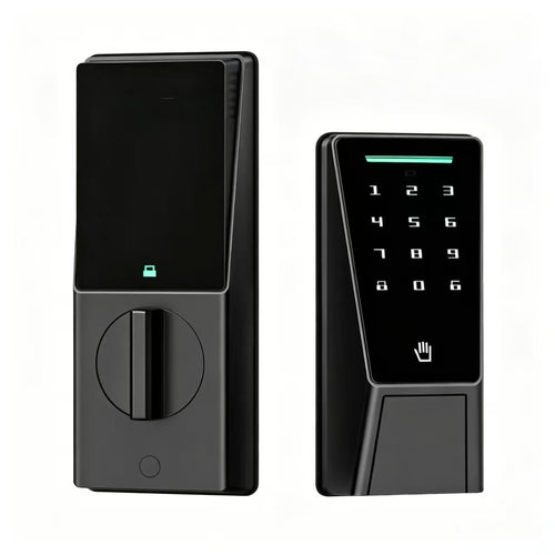 Smart Palm Recognition Door Lock with WiFi, Keyless Entry, Auto Lock & Weatherproof Design