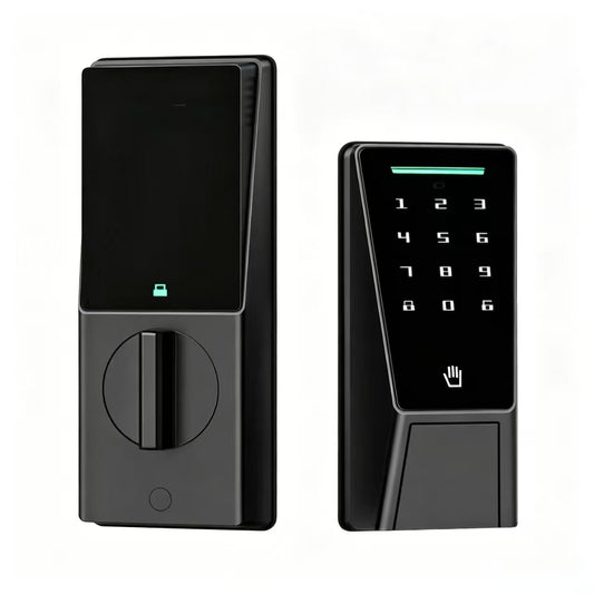 Smart Palm Recognition Door Lock with WiFi, Keyless Entry, Auto Lock & Weatherproof Design