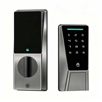 Smart Palm Recognition Door Lock with WiFi, Keyless Entry, Auto Lock & Weatherproof Design
